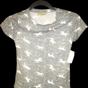NWT Girls 6X Unicorn Shirt